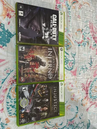Call of Duty Ghost, Dante?s inferno, Injustice
