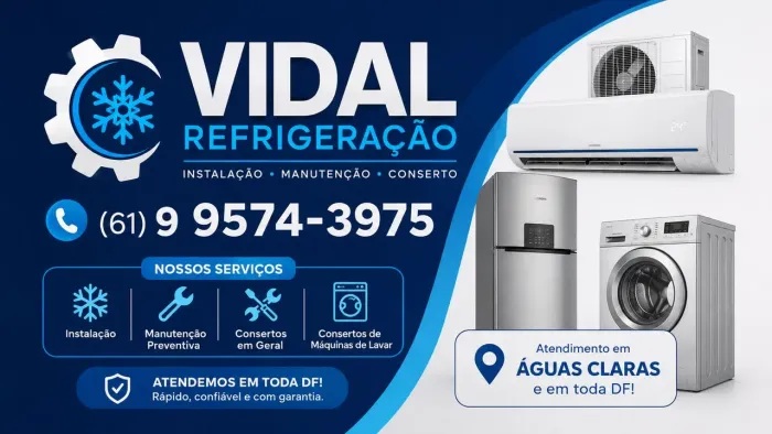 Geladeiras, máquinas de lavar  consertos em geral 