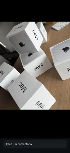 MAC MINI M4 24/512, NOVO LACRADO, LOJA NO RIOMAR, ACEITAMOS O SEU USADO.