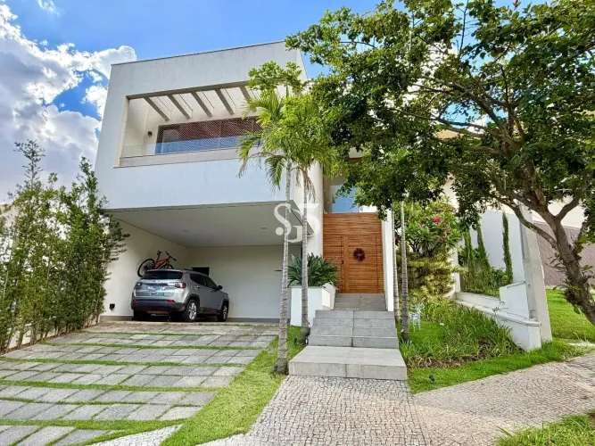Casa de alto padrão no Swiss Park: 3 suítes, área de preservação, lazer completo e seguran