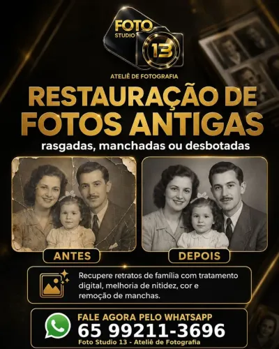 Revelação e restauração de fotos