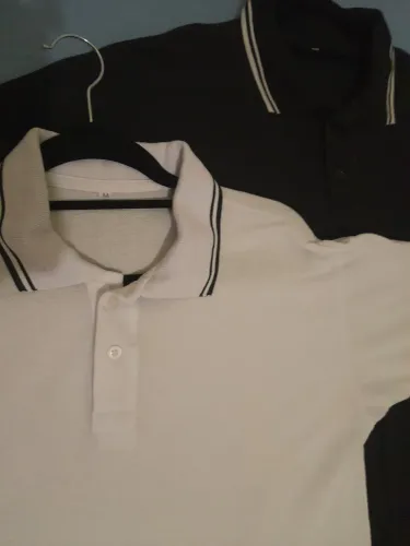 Kit 2 camisas gola polo