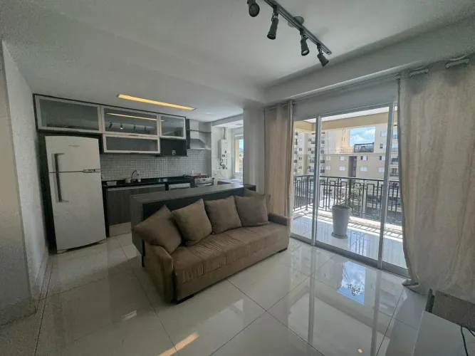 Apartamento mobiliado em Alphaville Ed Alpha park 50m 4.500 cond 780.00