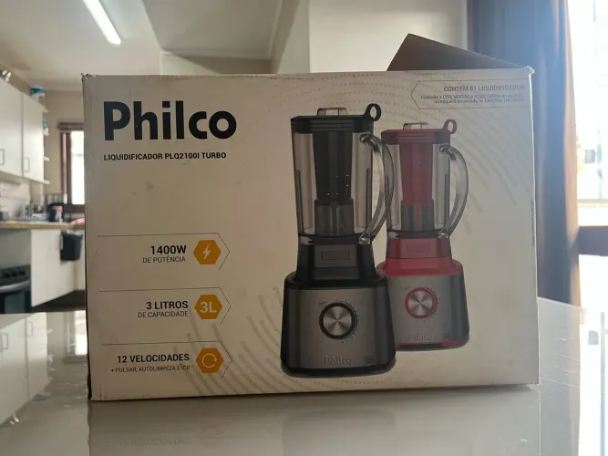 Liquidificador Philco Turbo preto 127v