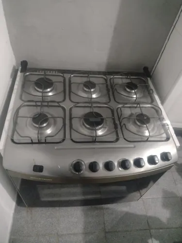 Fogão novo 6 bocas funcionando tudo