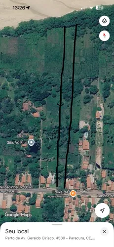 Terreno Avenida Geraldo Ciríaco 7,650m2ª  