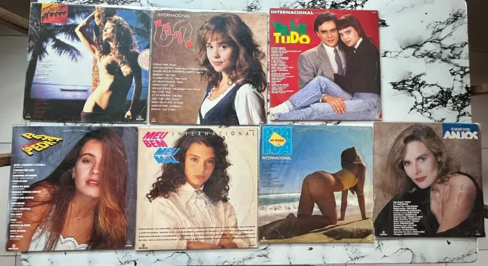 7 Vinil VG+ de Novelas ÓTIMO ESTADO 