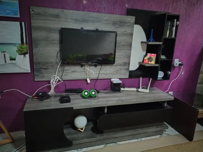RACK COM PAINEL 