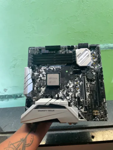 B450 stell legend + ryzen 53600