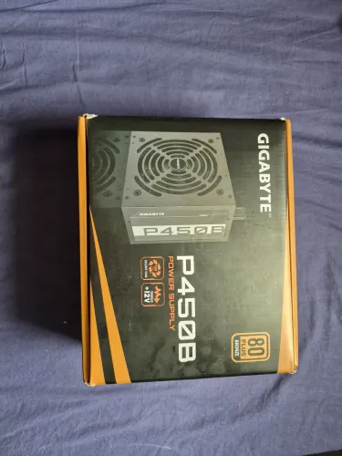 Fonte Gigabyte P450B 450W 80 Plus Bronze (Com Laudo de Teste Oficial)