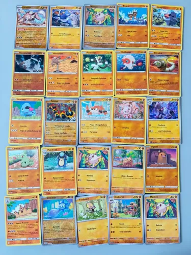 Cartas Pokémon - Comum *TIPO LUTADOR*