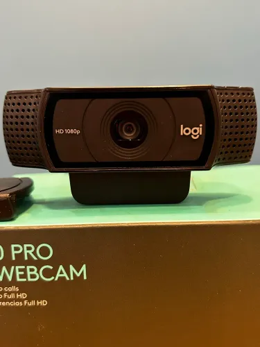 Webcam Logitech C920 Pro HD (com caixa!)