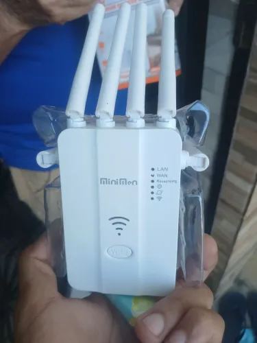 Repetidor Wi-Fi e Roteador 