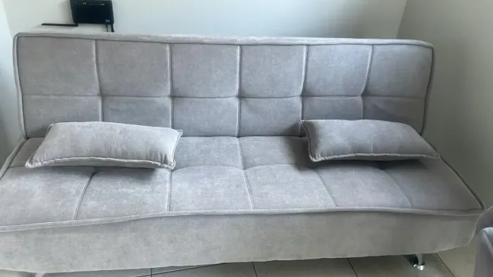 Sofa cama de linho