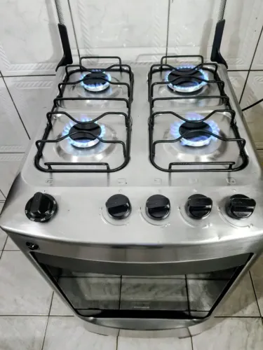 FOGÃO CONSUL INOX 4 BOCAS ELETRICO