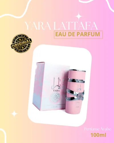 Perfume Árabe Original Importado Yara Lattafa Feminino 100ml