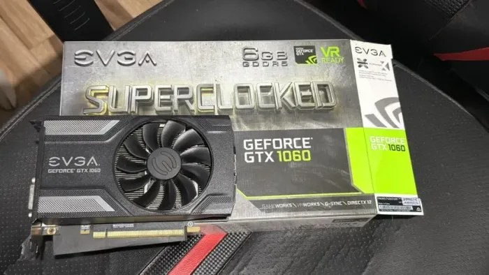 Placa de Video - EVGA GTX 1060 6GB