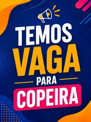 Estamos contratando COPEIRA