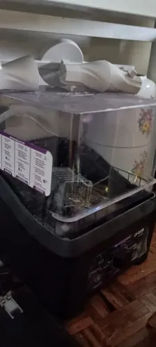 Lavadora de louça queimada