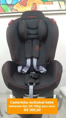 Cadeirinha reclinável bebê Galzerano Flyn (09-25kg)