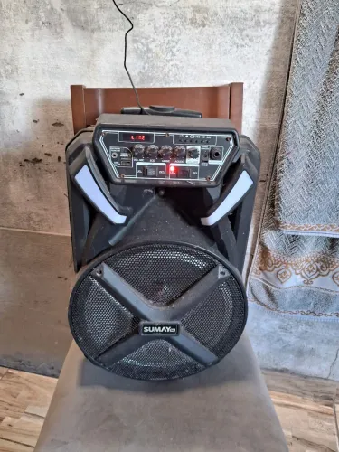 Vendo essa outra caixa de som