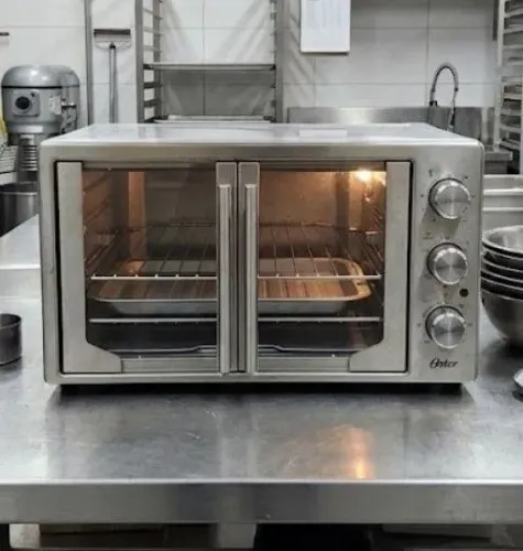 Forno e Fritadeira Sem Óleo Oster 42L French Door 2 em 1