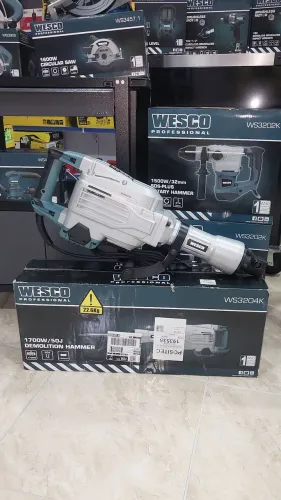 Martelete demolidor 16kg 1700w Wesco (Loja/Novo)