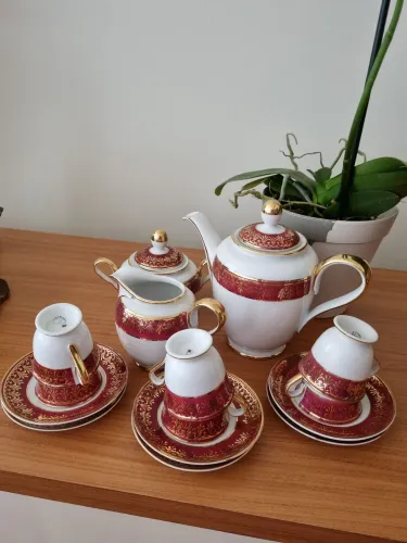 Lindo serviço de café