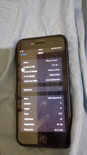 iphone 8 plus 64gb 100%