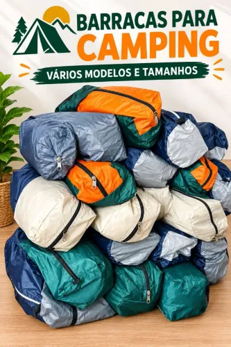 Tenda de acampamento, vários tamanhos em oferta. Parcelamos cartão de crédito. Em estoque