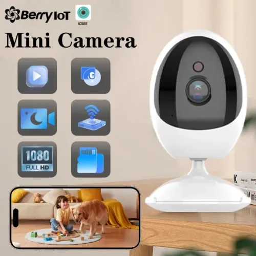 Câmera de Monitoramento Berry 2 Megapixels - Áudio Bidirecional