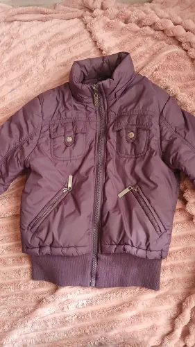 jaqueta puffer roxa