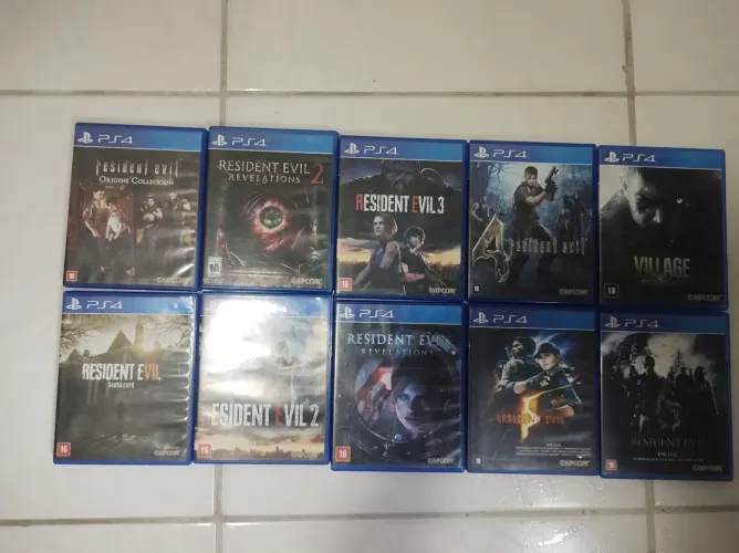 Coleção Resident Evil PlayStation 4