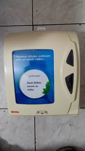 Dispencer para papel toalha Gimba com auto corte , Porta Papel toalha