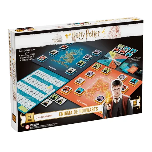 Jogo Enigma De Hogwarts Harry Potter Grow