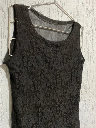 Blusinha de Tule Rendada 