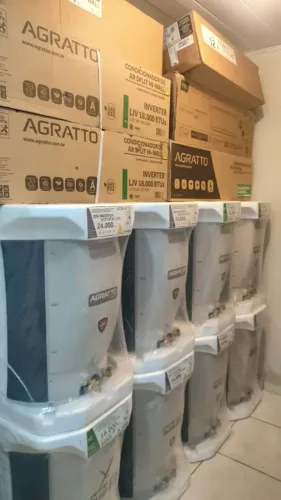 AR CONDICIONADO 24 MIL BTUS INVERTER NOVO AGRATTO