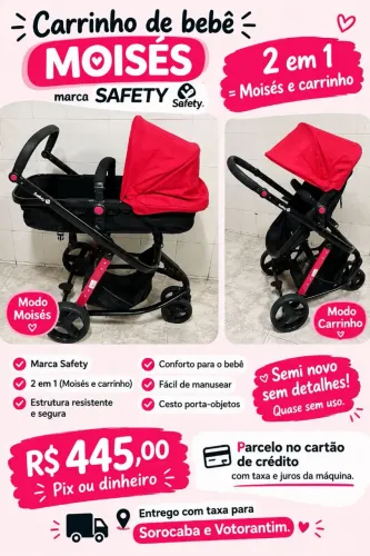 CARRINHO DE BEBÊ -