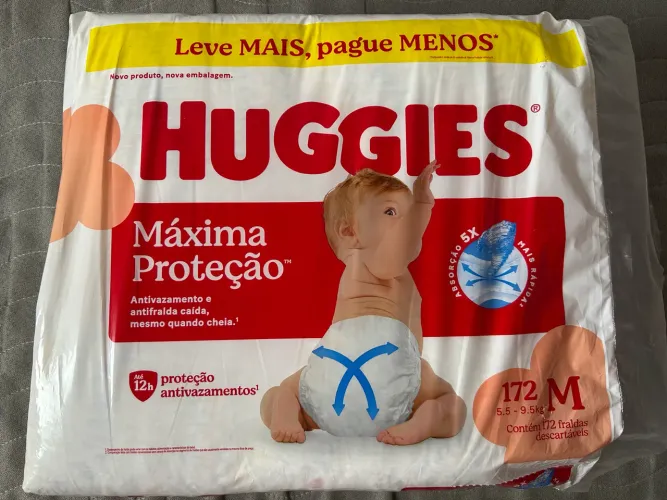 Fralda Huggies M 172