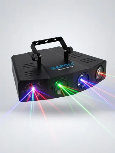 Canhão / Projetor de Iluminação LED para Festas e Eventos