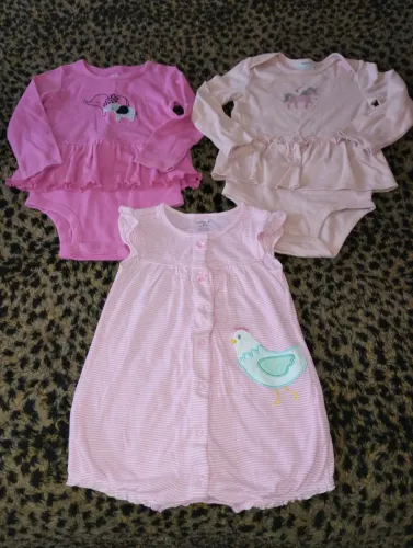 Lote roupas Carters diversas tamanho 24m