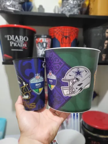 Copo + balde NFL Rio Game Baltimore Ravens X Dallas Cowboys