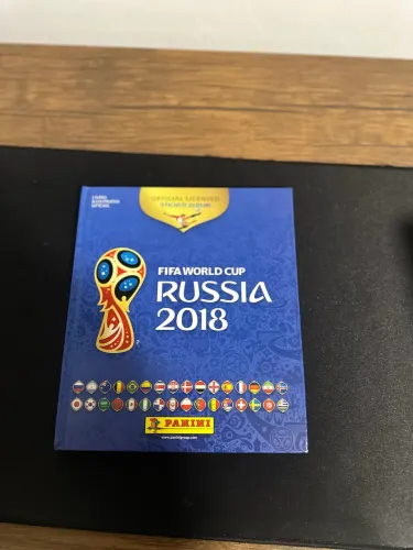 Álbum copa do mundo 2018 - capa dura
