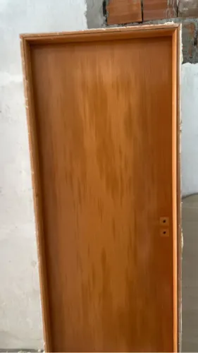Porta completa com forra 
