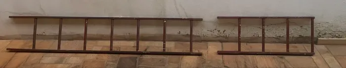 Escada de ferro 3 metros de altura, 11 degraus 