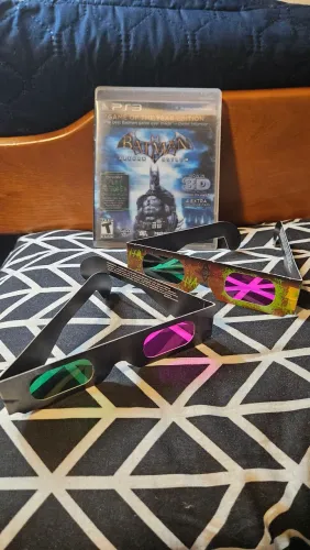Batman Arkham Asylum Goty PS3 Edição Com Óculos 3d