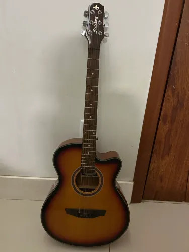 Violão elétrico Strinberg, corda de aço 