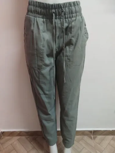 Calça Jogger Alfaiataria verde 42 M