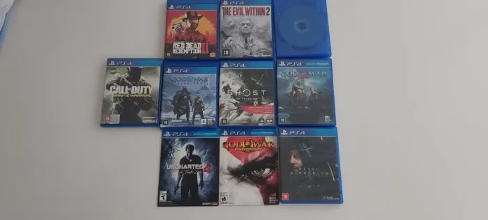 Jogos de PS4 Baratos - God of War, Red Dead Redemption 2... Desconto + Brinde
