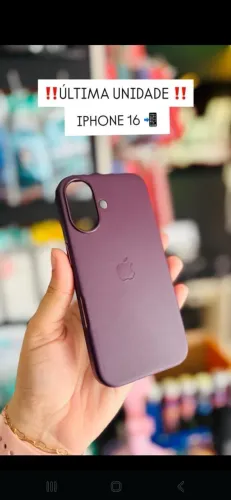 Case De Couro para iPhone 16 normal 